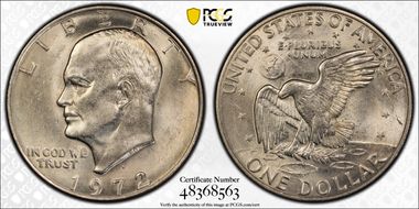 1972-D $1 MS63