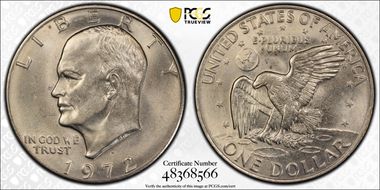 1972-D $1 MS63