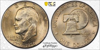 1976-D $1 Type 2 MS64