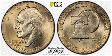 1976-D $1 Type 2 MS64