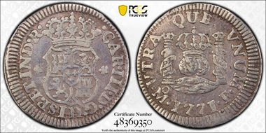 1771-Mo F 1/2 R Calico-191 XF40