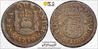 1750-Mo M 1/2 R Calico-83 VF30