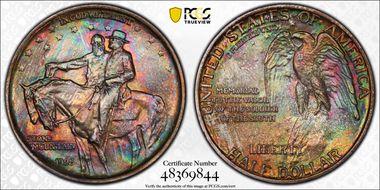 1925 50C Stone Mountain MS65