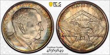 1936 50C Robinson MS66+