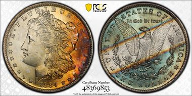 1884-O $1 MS65+