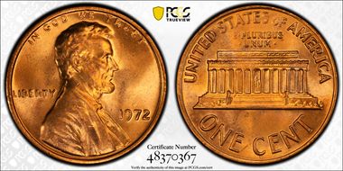 1972 1C DDO, FS-105 MS66RD