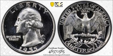1955 25C PR66
