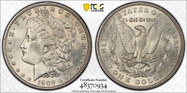 1902 $1 MS64