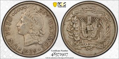 1939 Peso XF45