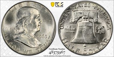 1963 50C DDR, FS-801 MS65