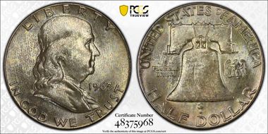 1963 50C DDR, FS-801 MS65