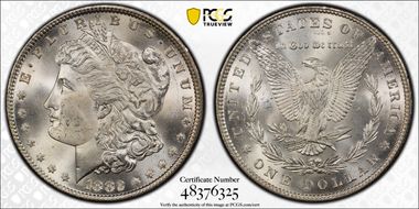 1882 $1 MS65