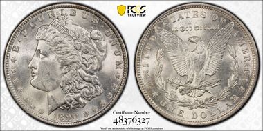 1890 $1 MS63