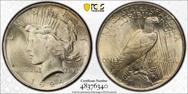 1924 $1 MS64