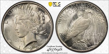 1925-S $1 MS61