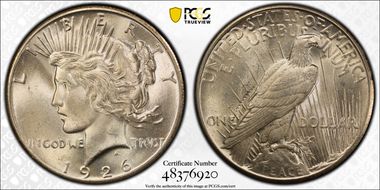 1926 $1 MS63