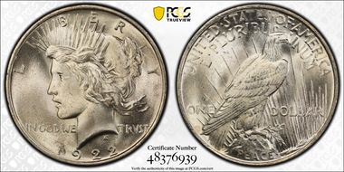 1922 $1 MS64