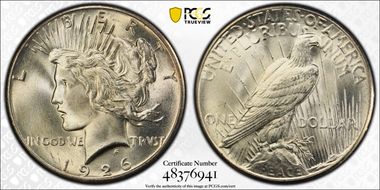 1926 $1 MS64