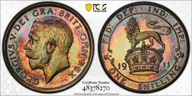 1911 Shil S-4013 PR65