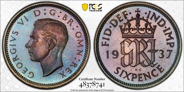 1937 6D S-4084 PR66