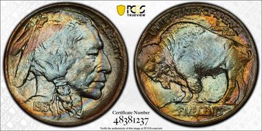 1913-D 5C Type 1 MS67+