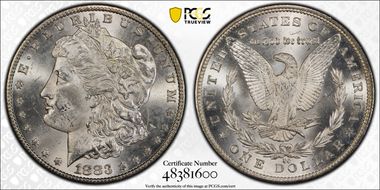 1883-CC $1 MS64