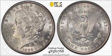 1886 $1 MS65