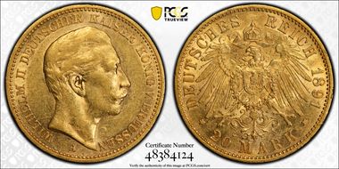 1891-A 20 Mk J-252 AU55