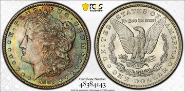 1889 $1 MS65
