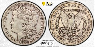 1879-CC $1 Capped Die VF25