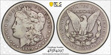 1879-CC $1 Capped Die VG10