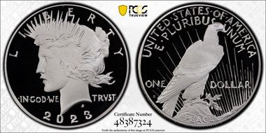 2023-S $1 Peace Dollar First Strike PR69DCAM