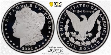 2023-S $1 Morgan Dollar First Strike PR70DCAM
