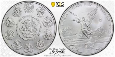 2023-Mo Onza Libertad Ag MS69