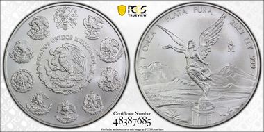 2023-Mo Onza Libertad Ag MS69