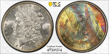 1882-S $1 MS61