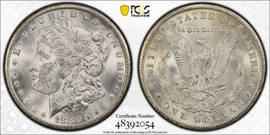 1880-CC $1 MS62