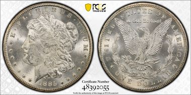 1885-CC $1 MS62