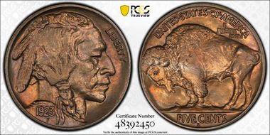 1923-S 5C MS64