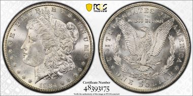1884-CC $1 MS63