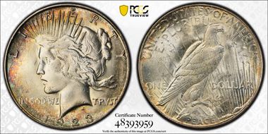 1923-S $1 MS63