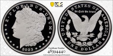 2023-S $1 Morgan Dollar PR70DCAM