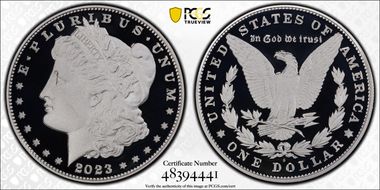 2023-S $1 Morgan Dollar PR70DCAM