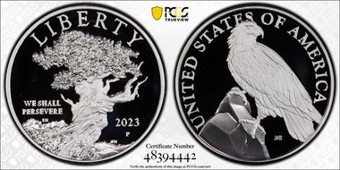 2023-P Medal American Liberty PR70DCAM