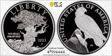 2023-P Medal American Liberty PR70DCAM