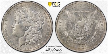1894-O $1 AU50