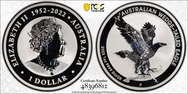 2023-P $1 Wedge-Tailed Eagle MS69