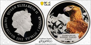 2012 $1 Wedge-Tailed Eagle PR69DCAM