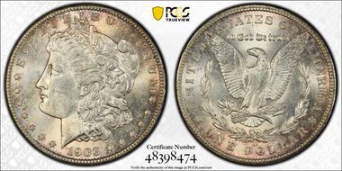 1903-O $1 MS62