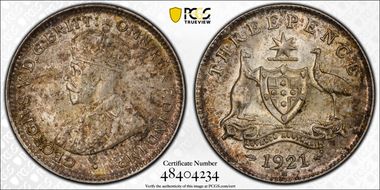 1921-M 3D MS63